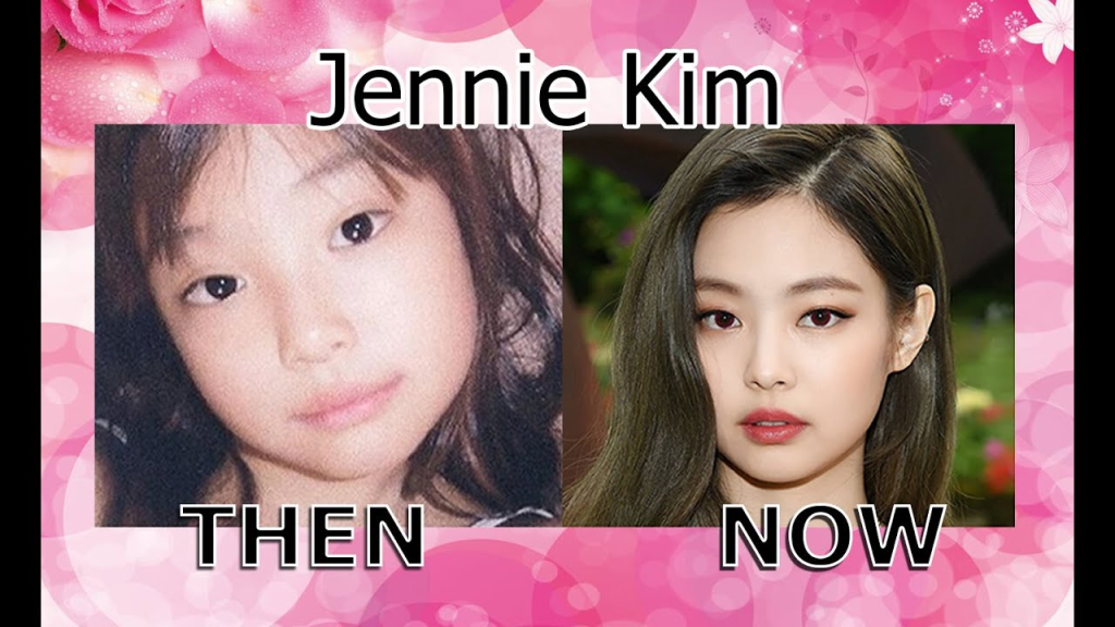 jennie kim childhood photos