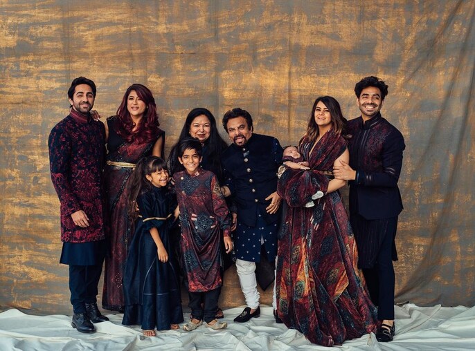Ayushmann Khurrana's family pic