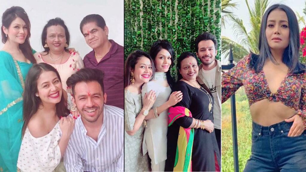 neha kakkar family photo