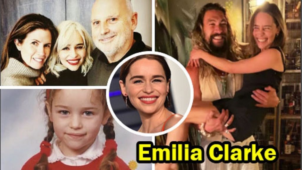 Emilia Clarke familly pic